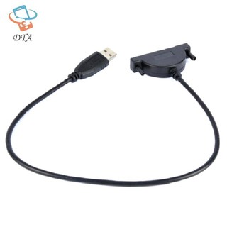 [Dta] Cáp USB 2.0 SATA CD / DVD-ROM Cáp Ổ Đĩa Quang Adapter Cho PC Laptop Notebook VN