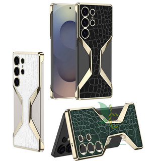 Vỏ bọc điện cực bằng da X-không giới hạn Samsung S25 Ultra Crocodile Python Pattern Case