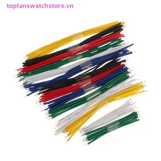 Toplanswatchstore 140 Chiếc Dây Điện Tử Chất Lượng Cao 24AWG Dây Đóng Hộp 6 Màu Jumper DIY Bộ Cho PCB Và Breadboard Dây Cáp VN
