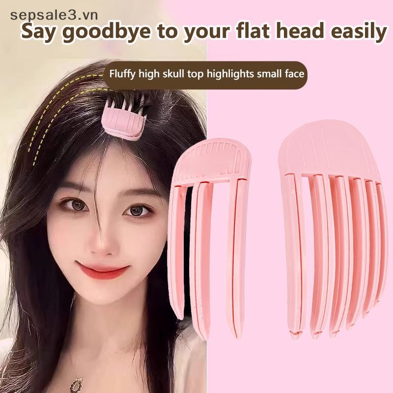 # sepsale # 3 / 6 Răng Lông Tơ Rễ Tóc Hiện Vật Cao Kẹp Tóc Tự Nhiên Lông Tơ Traceless Dụng Cụ Tạo Kiểu Tóc Làm Đẹp Cho Người Lười.