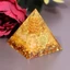 Kim tự tháp pha lê CATIYAHA, Kim tự tháp Citrine Orgonite thủ công 5 / 6 / 8 / 10cm, Nhựa trang trí Thiết kế khối Quà tặng Sự thịnh vượng Thu hút Trang trí nhà pha lê