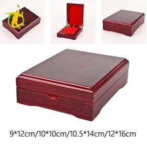 Hộp trưng bày bằng gỗ Hộp đựng huy chương Huy chương Hộp gỗ nhỏ cho gia đình