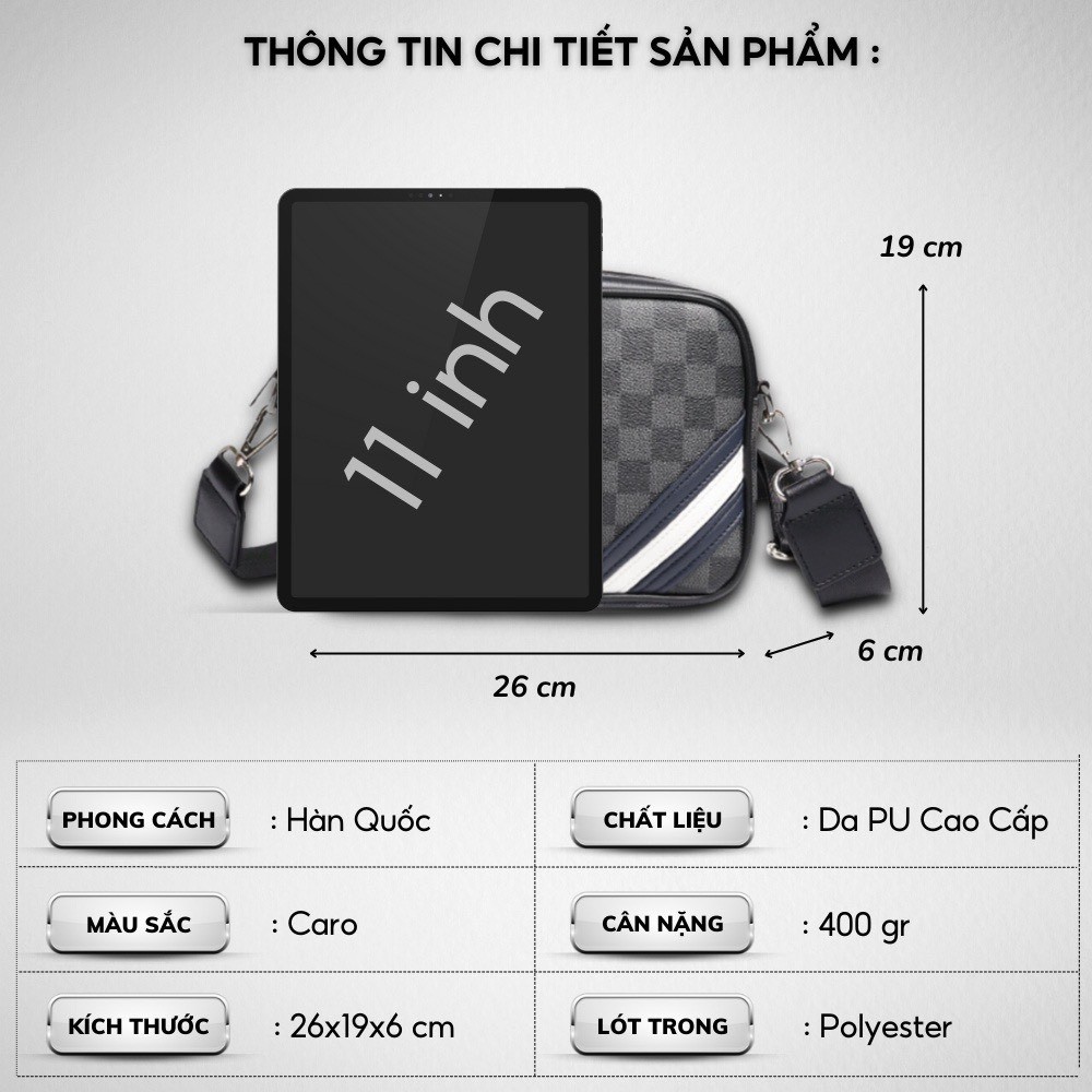 Túi đeo chéo thời trang M.E.N Friend-ST cực ngầu [MẪU MỚI]