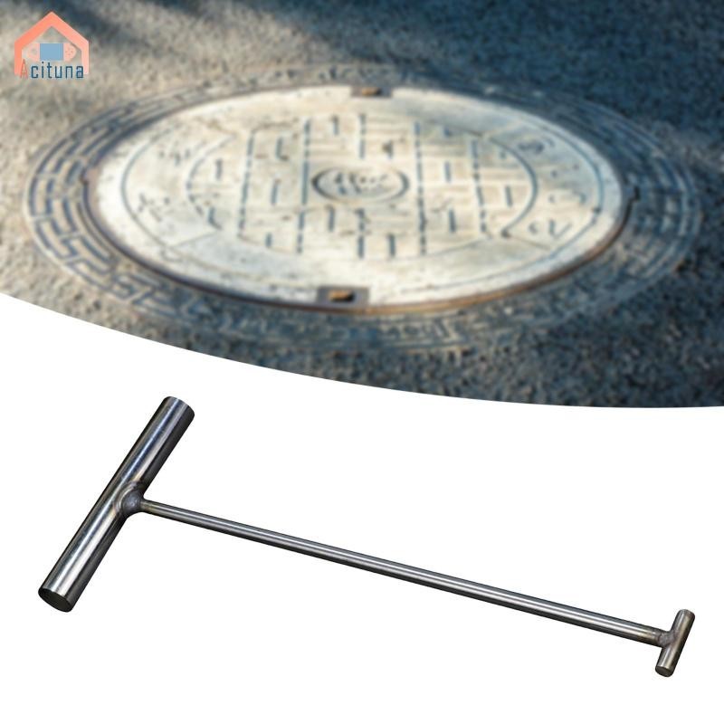 Dụng cụ móc cống thoát nước nắp cống nâng bằng thép cứng đa năng