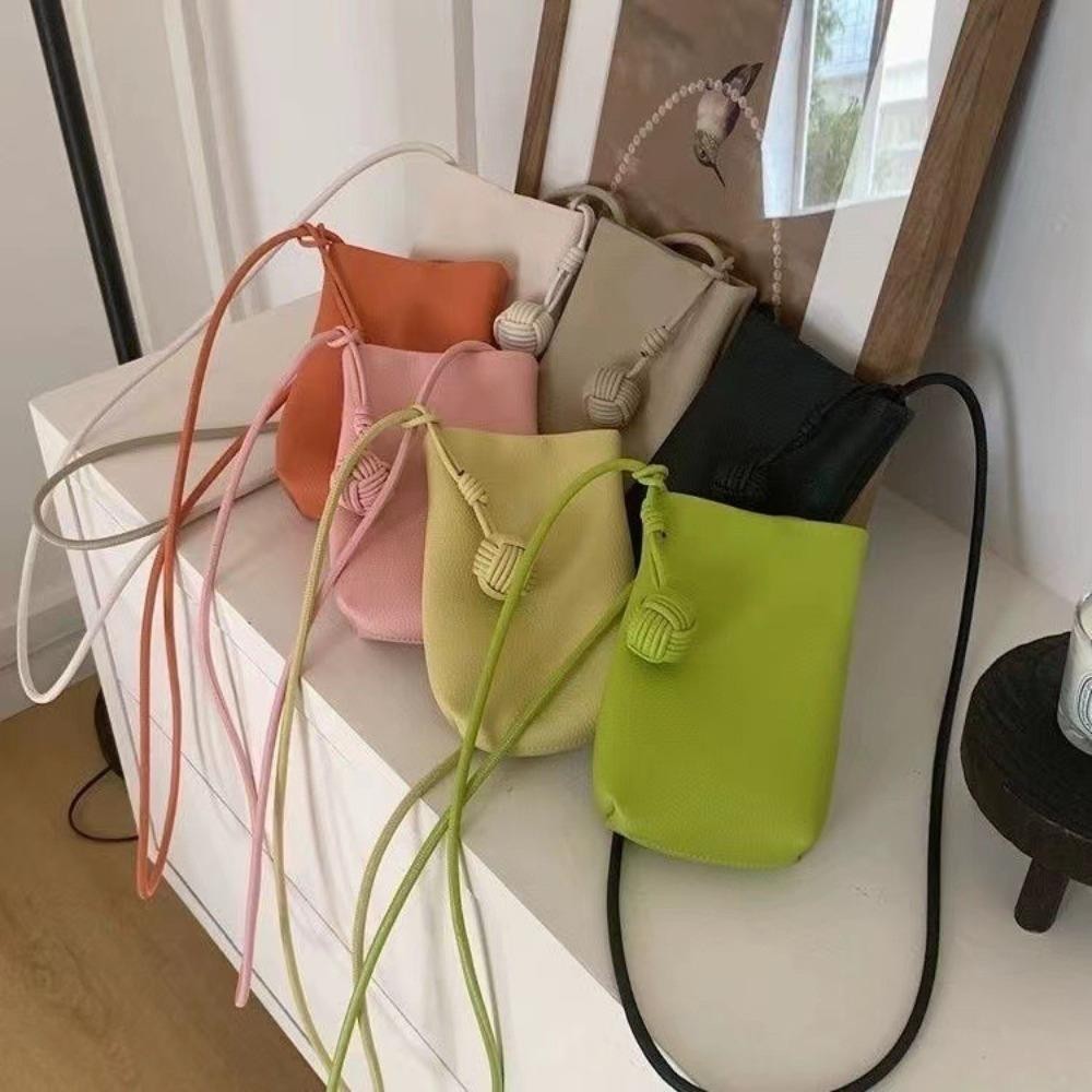 Túi đeo chéo GUSTAVA, Túi đeo vai PU mềm nhẹ, Ví đựng tiền xu Mini chống nước dung tích lớn