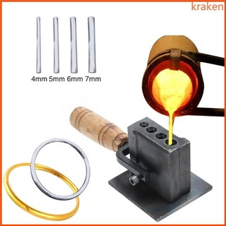 Khuôn phôi KRA để đúc nóng chảy Tinh chế vàng Bạc Đồng nhôm