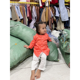 bà ba bộ bé gái quần trắng, thời trang trẻ em