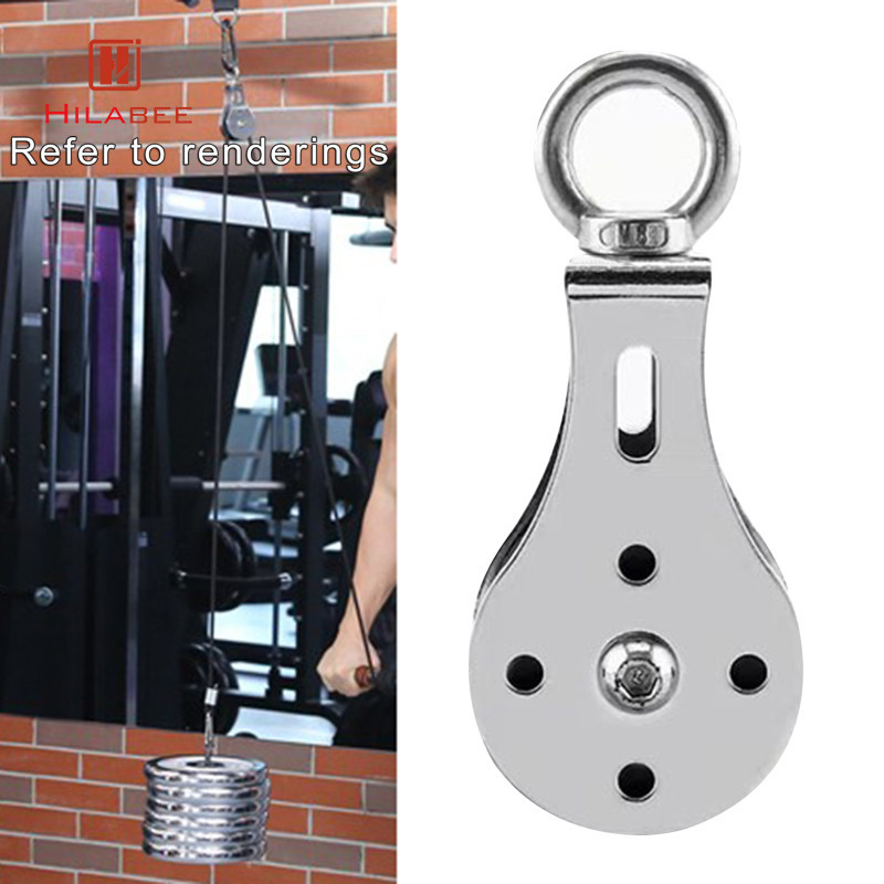 Hilabee Dây Nâng Ròng Rọc Khối Xoay Thép Không Gỉ 304 Thể Dục Bánh Xe ...
