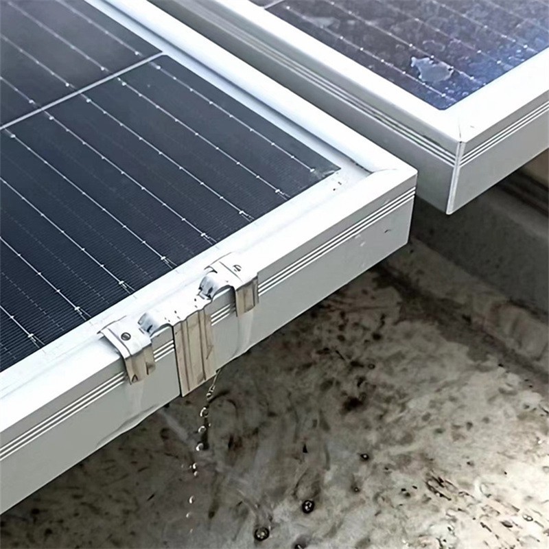 20 Chiếc Quang Điện Bảng Thoát Nước Khóa Bề Mặt Tấm Năng Lượng Mặt Trời Thoát Nước Kẹp Cho Tấm Năng Lượng Mặt Trời Thoát Nước