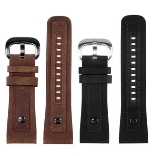 Dành cho dây đeo đồng hồ nam 28mm Seven Friday da bò nâu đen cho dòng 7friday Q1M2