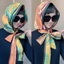 ESSENCEH Turban, Mũ lụa mô phỏng mềm mại, Khăn trùm đầu chống nắng thoáng khí thời trang dành cho nữ