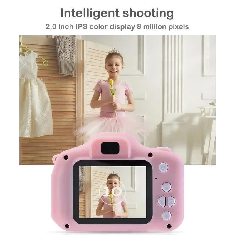 Mô tả Đồ Chơi Trẻ Em Camera Kỹ Thuật Số Vintage Camera Trẻ Em Chiếu Video Camera Chụp Ảnh Ngoài Trời 8GB Quà Tặng Cho Trẻ Em - 1