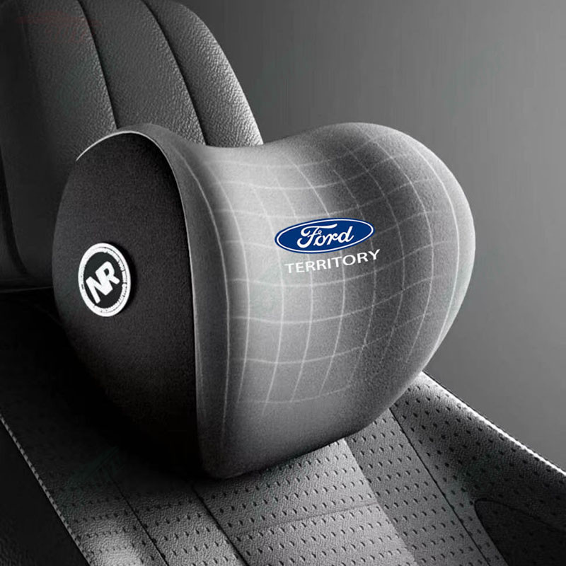 【 Gối tựa đầu & thắt lưng 】 Ford Territory Giảm mệt mỏi - Bảo vệ cổ & vai - Lõi xốp nhớ - Đồng hành lái xe tối ưu