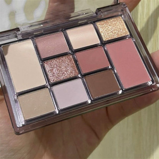 Bảng phấn mắt ZEESEA Ambilight Mười màu Phấn mắt màu đất lâu trôi Matte Pearlescent Glitter Powder không dễ bay
