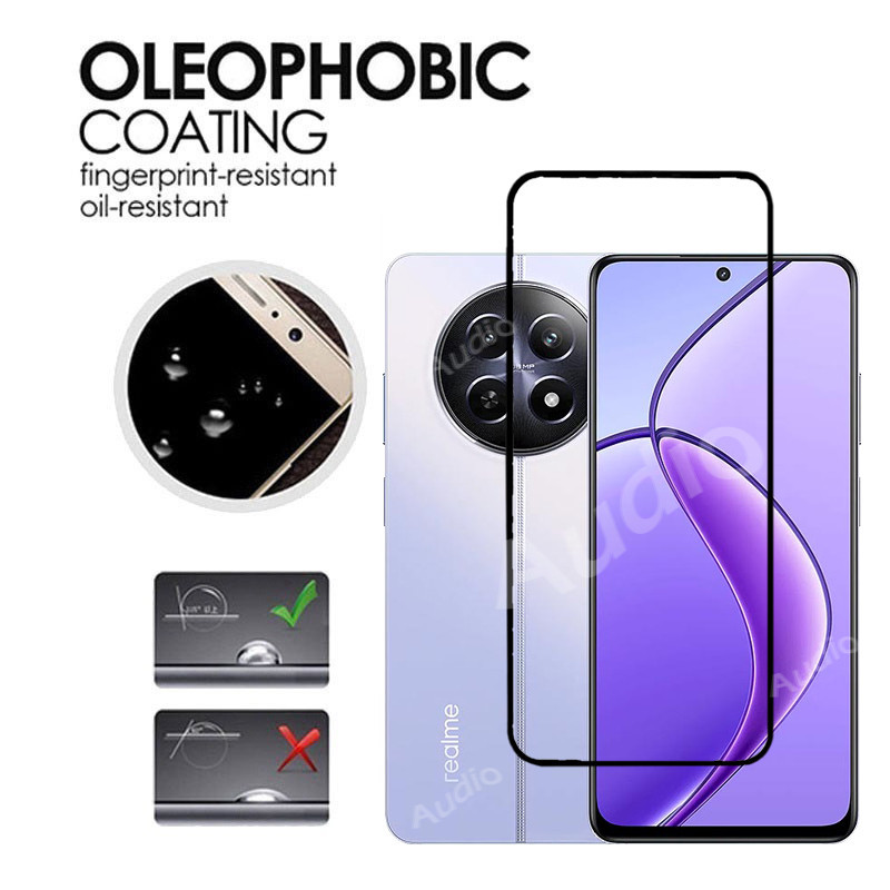 Phim Kính Cường Lực 2in1 Cho Realme 12 12 + 12x 5G 4G 2024 Bảo Vệ Màn Hình Phim Ống Kính Máy Ảnh HD Mềm Cho Realme 12 X + Realme12x Realme12 + Realme12 5G 4G Bảo Vệ Màn Hình Phim Điện Thoại