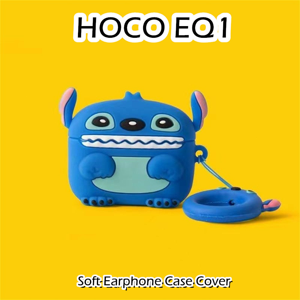 [Ngôi sao tương lai] Dành cho Vỏ HOCO EQ1 Kiểu dáng hoạt hình siêu mát Vỏ tai nghe silicon mềm Vỏ bọc NO.1