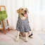 Áo Hoodie sọc cho chó cưng Áo Hoodie in hình dễ thương Chó cỡ lớn Quần áo