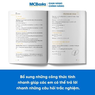 Sách - Combo sổ tay kiến thức môn Toán - Lý - Anh