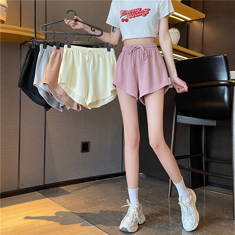 2024 Nữ Rời Ống Rộng Quần Short Cao Cấp Thường Ngày Plus Size Quần Short Thể Thao S-4XL