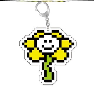 [Móc khóa] Móc khóa hàng hóa Undertale UNDERTALE Mặt dây chuyền acrylic cứng hai mặt trong kho trang trí dễ thương cho các cô gái MRSQ