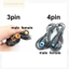 M8 Chống Nước 2 3 4 5 6 8 Pin Xe Đạp Điện Khớp Cắm Kết Nối Xe Tay Ga Phanh Cáp Tín Hiệu Cảm Biến Cho Ebike Dây VNK3