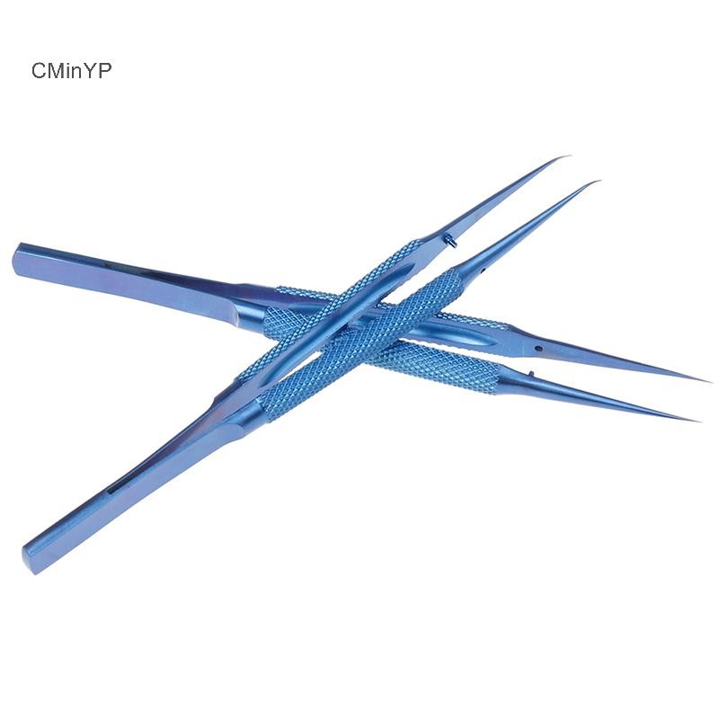 Dụng cụ sửa chữa nhíp hợp kim titan CMinYP Nhíp vân tay chính xác cạnh 0,15mm Glory