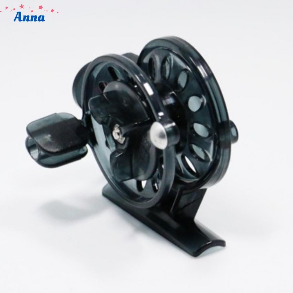 [Anna] Máy Câu Cá Cá Chép Fly Fishing Reel Ice Fishing Mini Nhựa Di Động Cuộn Cuộn Dây