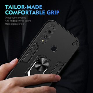 Dành Cho Huawei Y9 Prime 2019 / Nova 9 Ốp điện thoại Có Chân Đế Vòng Metel Giá Đỡ Từ Tính Lưng Cứng Mềm TPU Edge Chống Sốc Chống Rơi Mỏng Bao