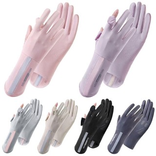 Găng tay chống nắngDWELLCO - đàn hồi Ice Silk, chống trượt, lý tưởng cho hoạt động thể thao