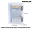 Hộp đựng tập tin DARON A4, Tổ chức hộp đơn giản bền bỉ a5, Hộp đựng tài liệu Thư mục di động Hộp lưu trữ tập tin a4 trong suốt Tổ chức bàn làm việc