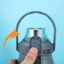 ITRUMPET 1 Cái Nắp Chai, Nắp Cốc Chống Tràn, Phụ Kiện Chai Bền Đa Năng Có Tay Cầm Nắp Cốc Cho 1000 / 1200 / 1500 / 1800ml