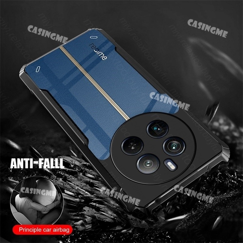 Realme 13 Pro + 5G 2024 Túi Khí Trong Suốt Vỏ Điện Thoại Cho Realme12 12x Pro + 12Pro + Realme12Pro + + 5G Silicon Trong Suốt Ốp lưng Acrylic Chống Sốc Ốp Lưng TPU Mềm