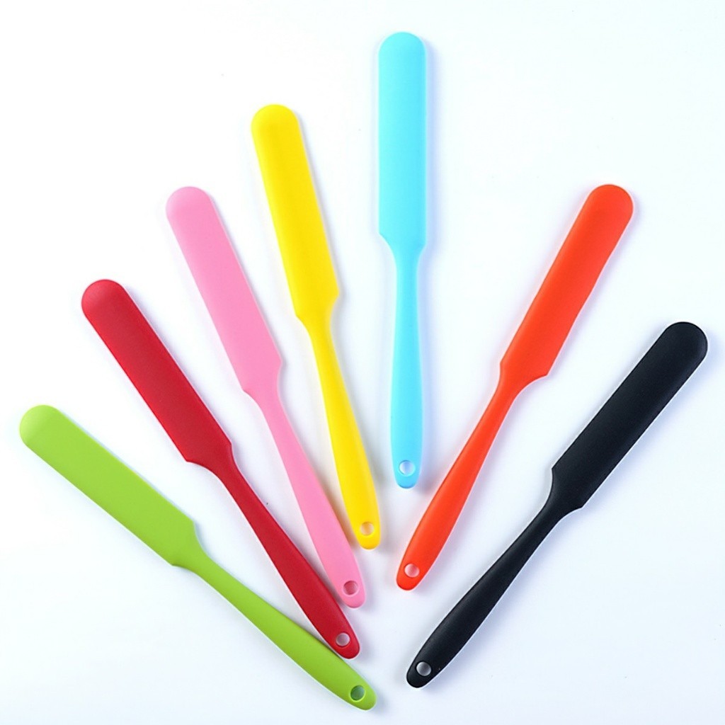 Giá sỉ - Phới trộn bột vét bột silicon, Phới dẹt trộn bột, đánh trứng silicon chịu nhiệt 24cm FETA