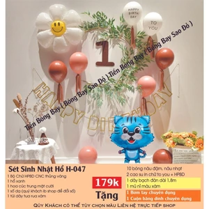 Bóng Bay Trang Trí Sinh Nhật 1 Tuổi 039-050 - Tiến Bóng Bay Cao Su