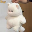 【Bingo】Đồ chơi nhồi bông, mèo trắng [45cm] mèo con dễ thương và mềm mại, búp bê gối, quà sinh nhật（0146）