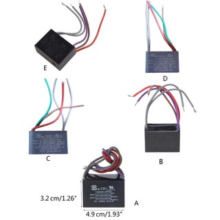 Tụ điện quạt trần YXA CBB61 4 5 + 6 + 5UF 4 5 + 6 + 6UF 5 + 5 + 5UF 4 + 4 + 2 5UF 4 + 5 + 6UF 5 Dây