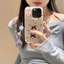 YOI Thời Trang Đuôi Cá Vỏ Hạt Mặt Dây Đeo Điện Thoại Dây Đeo Túi Móc Khóa Dây Đeo