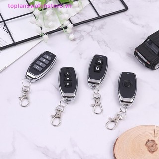 Toplanswatchstore 433 MHz Điều khiển từ xa không dây Mã học tập Tần số vô tuyến không dây Điều khiển từ xa cho ô tô Cửa có thể thu vào VN
