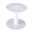 Cuộn trong suốt tròn để cuộn sợi, chỉ cotton, chỉ len, ống lưu trữ dây câu, khay cuộn rỗng bằng nhựa