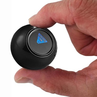Keychain Black 8 Magic Prophet Ball Magic Props Hot Selling Toy 4.5CM