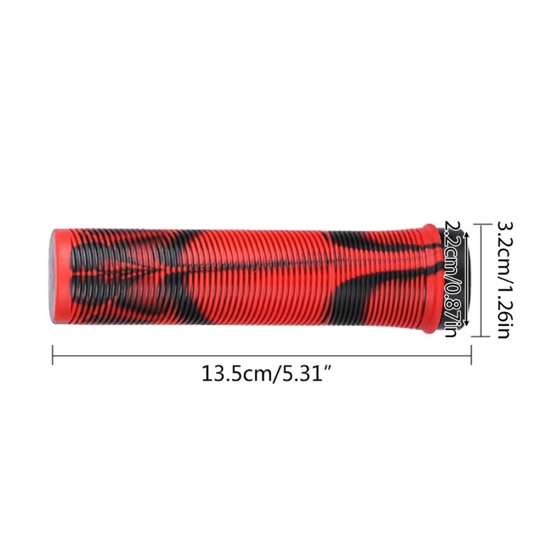 Vision 1 Cặp đáng tin cậy DeathGrip Bike Death Grip Khóa đơn-On Nhẫn Grips để đi xe đạp
