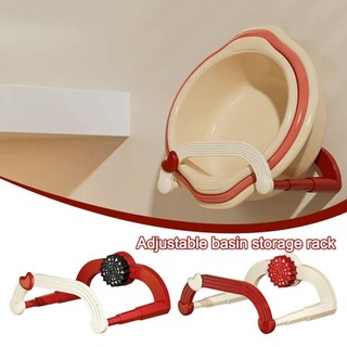 Móc cốc hút WEAVELYF, Giá đựng chậu rửa bằng kính thiên văn chống nước đa chức năng, Tiết kiệm không gian Chịu tải lớn Kệ lưu trữ treo tường Phòng tắm