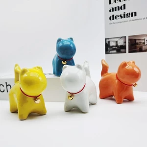 SA Delightful Ceramic Kitten Accent Figurine Trang trí bàn làm việc Trang trí cho