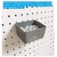 WOODNEST 80 CÁI Bộ lưu trữ các loại, Móc chốt kim loại, Thùng chốt