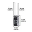 Tụ điện điện phân cực YRBWD, Dẫn hướng xuyên tâm Tụ điện phân cực 10V 220uF, Nhôm ứng dụng rộng rãi 105C 5 x 11mm