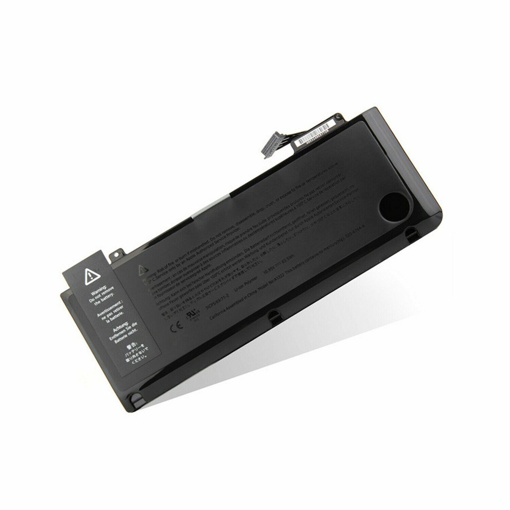 Pin Zin Laptop Pro 13" A1278 A1322 2009 2010 2011 2012 6 Cell 10.95 V 63.5wh New 100%