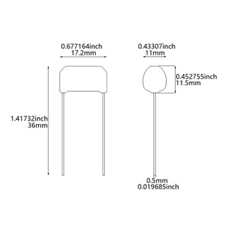 Com * 10 Chiếc Màu Cam Thả Tụ Âm Mũ 715P 047uf Guitar Tone Caps Tụ Điện