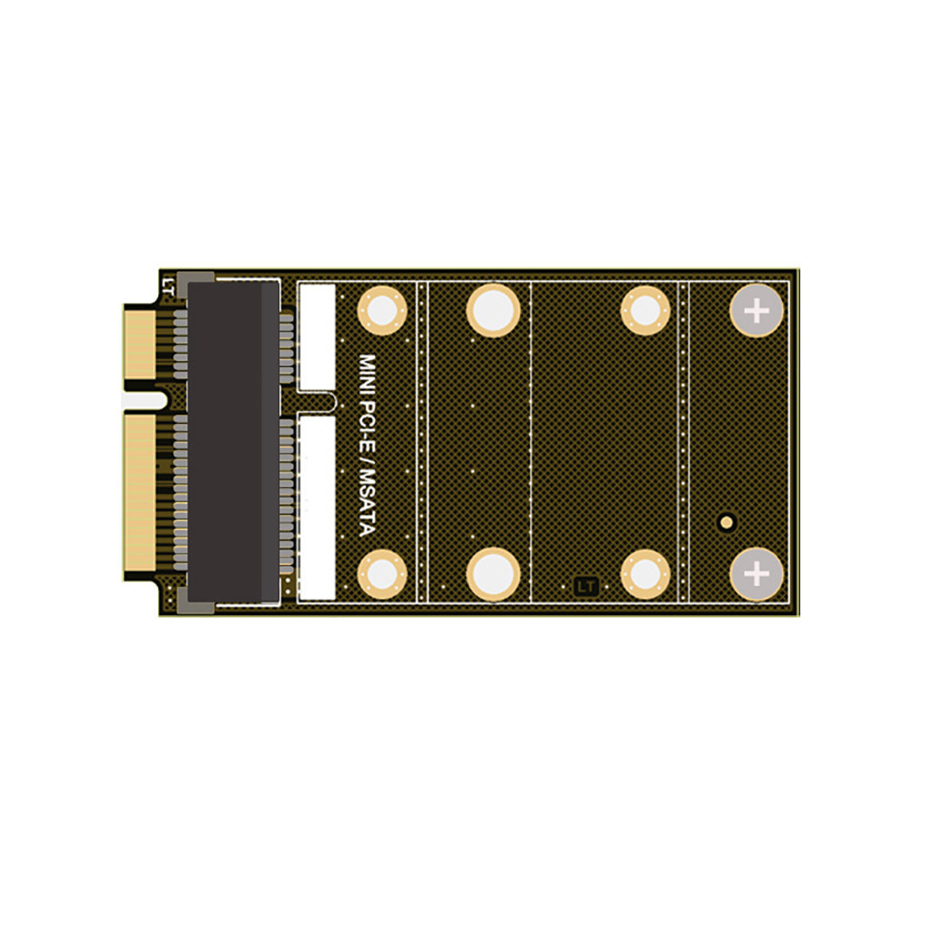 Jmt Mini PCIE / mSATA Adapter Solid State Drive Converter Riser Expansion Card Test Board cho mSATA SSD Mini PCI Express Wifi Card