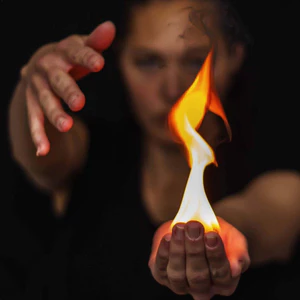 5 tờ DIY Magic Flash Paper Fire Magic 50 * 20cm Giấy Magic Đạo cụ chuyên nghiệp Magic Trick