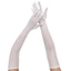 IAPPORTUNIA Găng Tay Dài & Găng Tay, Găng Tay Trong Suốt Liền Mạch Chống Nắng, Lưới Co Giãn Halloween 55cm Găng Tay Mỏng Mùa Hè Nữ